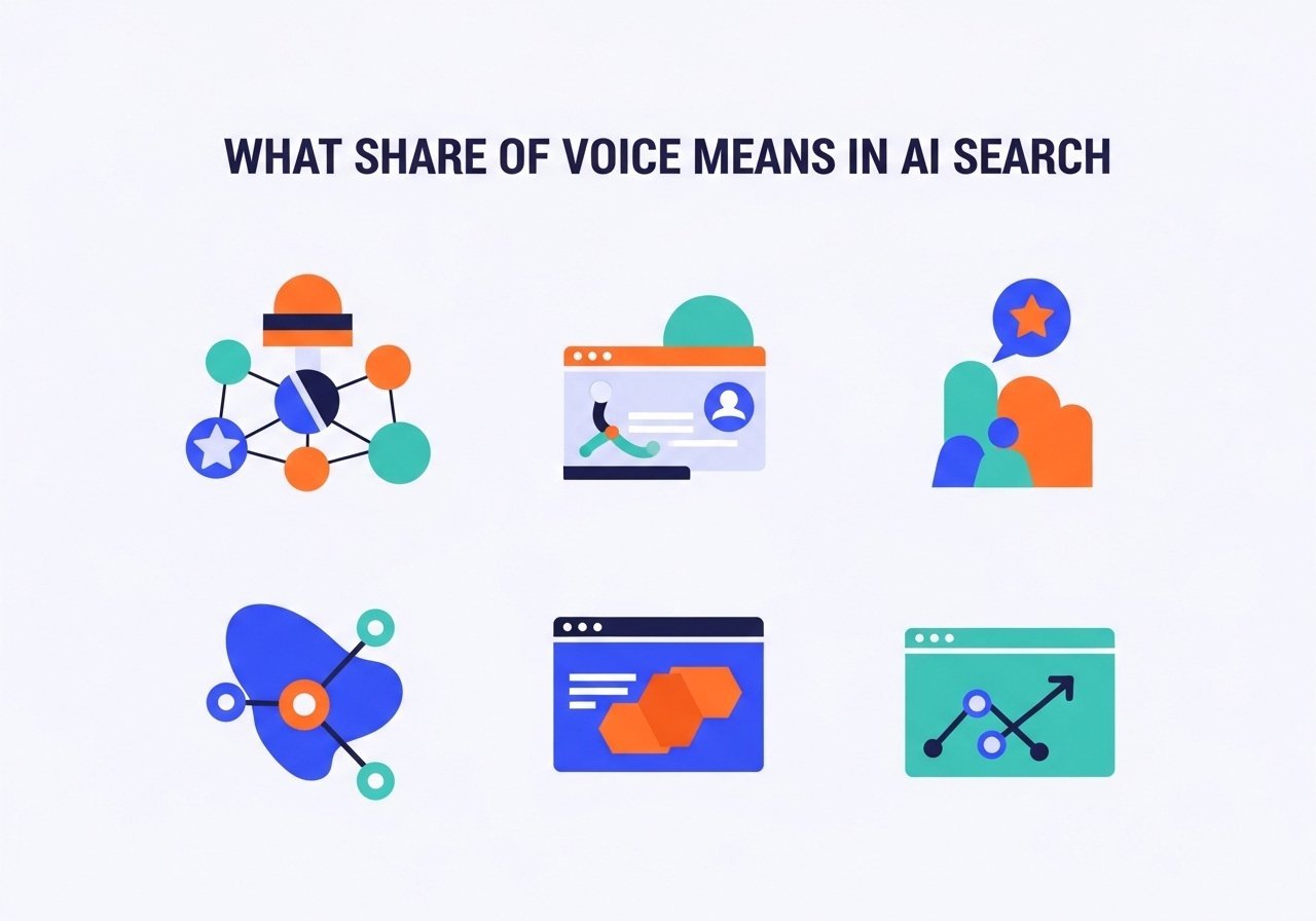 What Is Share of Voice in AI Search and How to Measure It - illustration